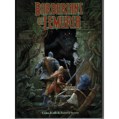 Barbarians of Lemuria - Jeu de rôle Edition Mythic (livre de base jdr en VF) N003
