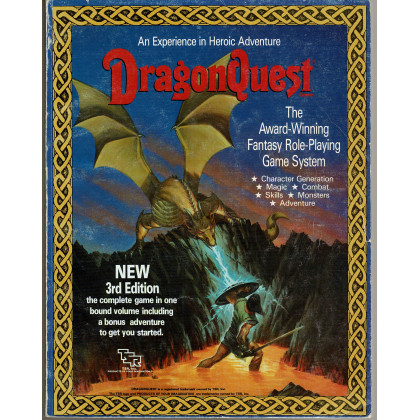 DragonQuest - Livre de base 3rd edition (jdr de TSR Inc. en VO) 002