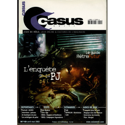 Casus Belli N° 19 (magazine de jeux de rôle 2e édition) 006