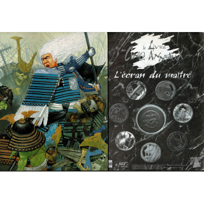 Le Livre des Cinq Anneaux - L'Ecran du Maître & livret V1 (jdr de Siroz Productions en VO) 002