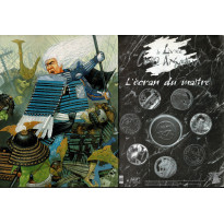 Le Livre des Cinq Anneaux - L'Ecran du Maître & livret V1 (jdr de Siroz Productions en VF)