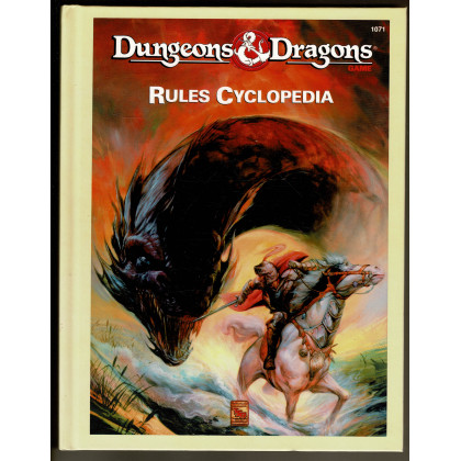 Dungeons & Dragons - Rules Cyclopedia (jdr D&D de TSR Inc en VO) 002