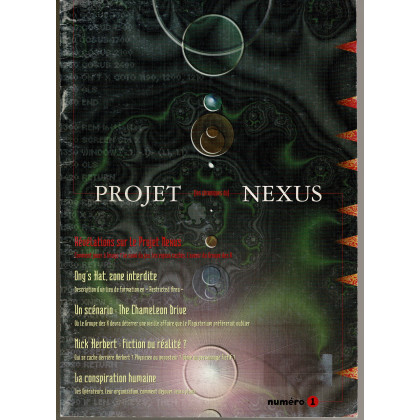 Les Chroniques du Projet Nexus - Numéro 1 (jdr de Multisim en VF) 001