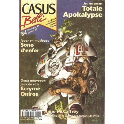 Casus Belli N° 84 (magazine de jeux de rôle) 002