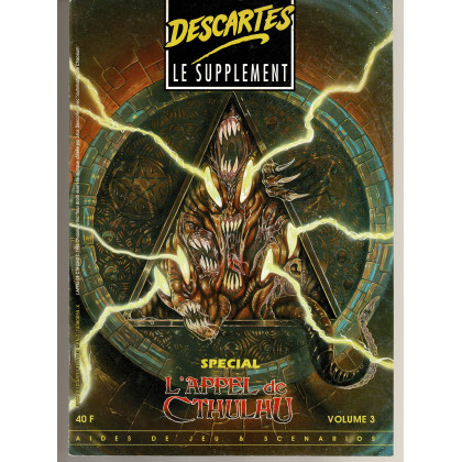 Descartes Le Supplément Volume 3 - Spécial L'Appel de Cthulhu (magazine Jeux Descartes) 003