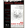 Les Carnets des Maîtres Mondes N° 1 (fanzine de jeux de rôles en VF)