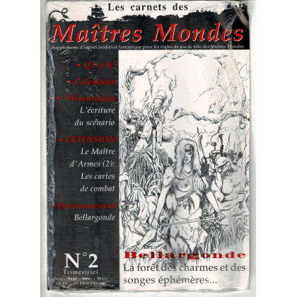 Les Carnets des Maîtres Mondes N° 2 (fanzine de jeux de rôles en VF) 001