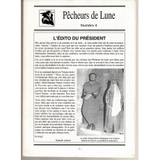 Pêcheurs de Lune N° 4 - Fanzine pour Hurlements (fanzine de La Guilde des Veneurs en VF)