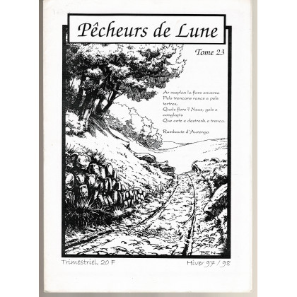 Pêcheurs de Lune N° 23 - Fanzine pour Hurlements (fanzine de La Guilde des Veneurs en VF) 001