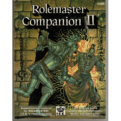 Rolemaster Companion II (jdr d'Iron Crown Enterprises en VO) 003