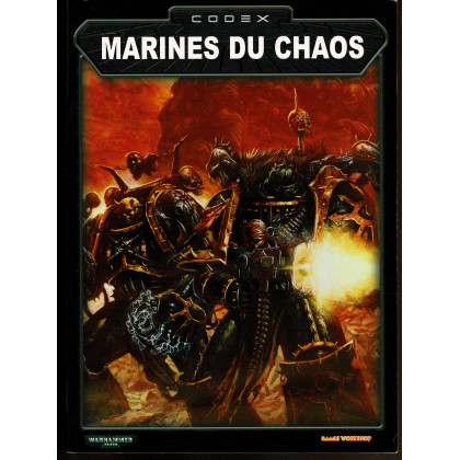 Codex Marines du Chaos V3 (Livre d'armée figurines Warhammer 40,000 en VF) 001