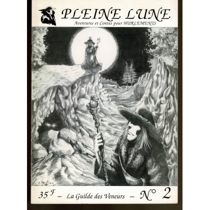 Pleine Lune N° 2 - Aventures et Contes pour Hurlements (fanzine de La Guilde des Veneurs en VF) 001