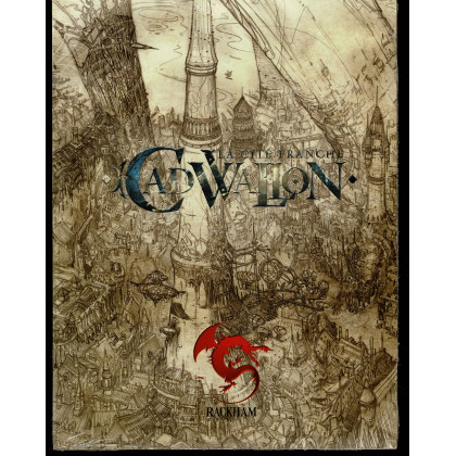 Cadwallon la Cité-Franche - Ecran de Jeu & carte (jdr des éditions Rakham en VF) 004