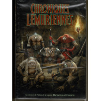 Chroniques Lémuriennes - Ecran, carte Lémurie et livre (jdr Barbarians of Lemuria Mythic en VF) N007