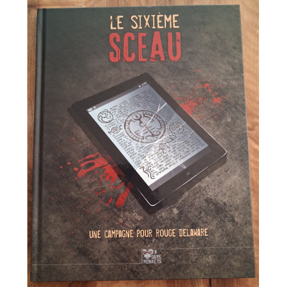 Rouge Delaware - Le Sixième Sceau (jdr Cthulhu Hack des XII Singes en VF) 001