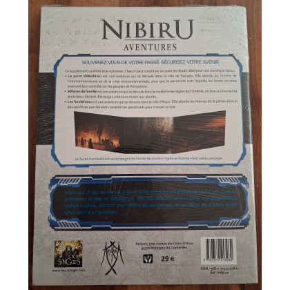 NibirU - Ecran & Livret d'Aventures (jdr des éditions des XII Singes en VF) 001