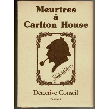 Détective Conseil Volume 2 - Meurtres à Carlton House (jeu d'enquêtes de Jeux Descartes en VF) 001