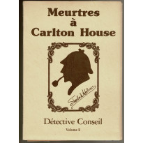 Détective Conseil Volume 2 - Meurtres à Carlton House (jeu d'enquêtes de Jeux Descartes en VF) 001