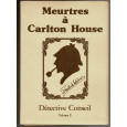 Détective Conseil Volume 2 - Meurtres à Carlton House (jeu d'enquêtes de Jeux Descartes en VF) 001