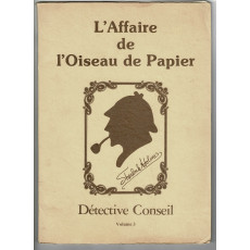 Détective Conseil Volume 3 - L'Affaire de l'Oiseau de Papier (jeu d'enquêtes de Jeux Descartes en VF)