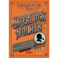 Le Carnet d'enquêtes de Sherlock Holmes (jeu d'enquêtes d'Hachette en VF)