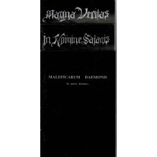 In Nomine Satanis/Magna Veritas - 3 Livrets boîte de base (jdr 1ère édition de Siroz en VF)