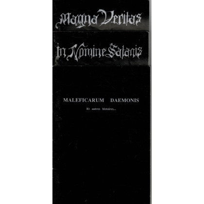 In Nomine Satanis/Magna Veritas - 3 Livrets boîte de base (jdr 1ère édition de Siroz en VF) 002