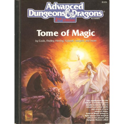 Tome of Magic (jdr AD&D 2e édition en VO) 002