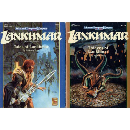 Lot Lankhmar - Suppléments LNA1 & LNR2 (AD&D 2ème édition) L003