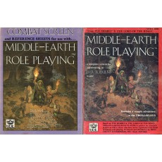 Lot Middle Earth RPG - Livret règles et Ecran (jdr MERP en VO)