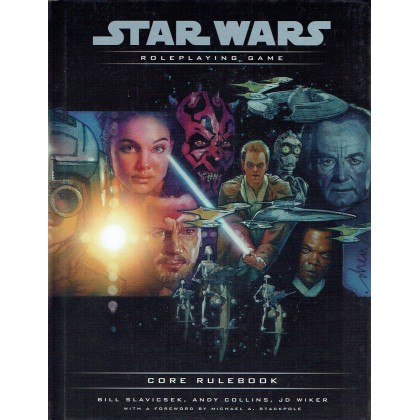 Star Wars Roleplaying Game - Core Rulebook (RPG d20 System en VO) 001