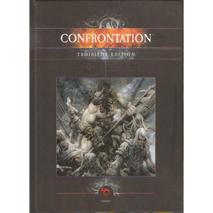 Confrontation - Troisième Edition (Livre de règles Jeu de figurines Rackham en VF) 001