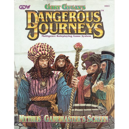 Dangerous Journeys - Mythus Gamemaster's Screen (jdr en VO) 001