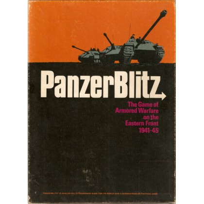 PanzerBlitz - Armored Warfare on the Eastern Front 1941-45 (wargame Avalon Hill en VO) 001