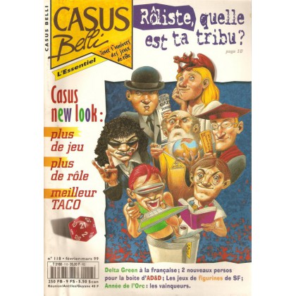 Casus Belli N° 118 (magazine de jeux de rôle) 001
