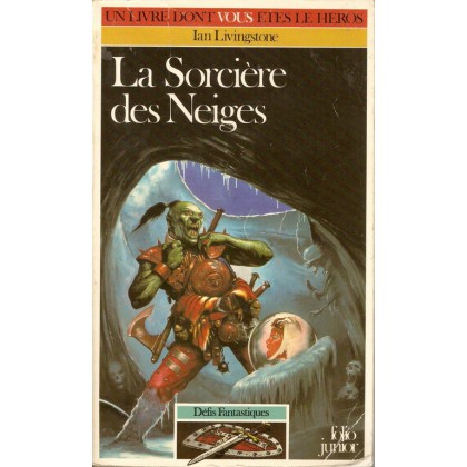 287 - La Sorcière des Neiges (Un livre dont vous êtes le Héros) 001