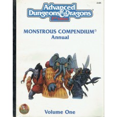 Monstrous Compendium Annual - Volume One (jdr AD&D 2 en VO)