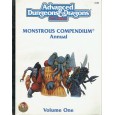 Monstrous Compendium Annual - Volume One (AD&D 2 en VO) 001
