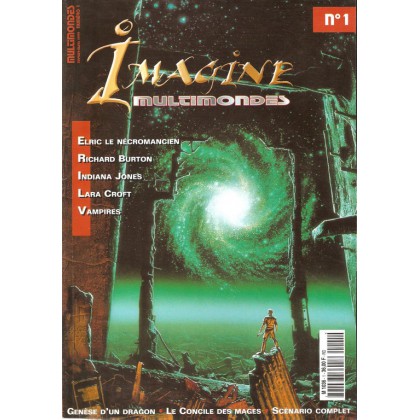 Imagine - Multimondes N° 1 (magazine de jeux de rôles) 002