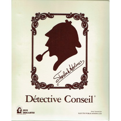 Détective Conseil - Classeur complet (jeu d'enquêtes Sherlock Holmes) 001