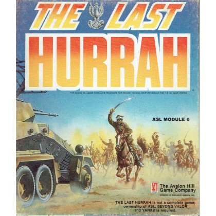 The Last Hurrah - ASL Module 6 (wargame Advanced Squad Leader) 001