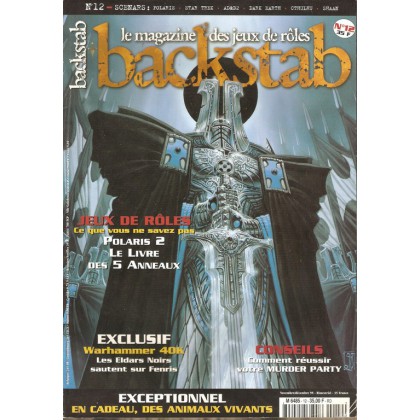 Backstab N° 12 (magazine de jeux de rôles) 002