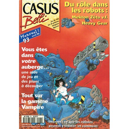 Casus Belli N° 93 (magazine de jeux de rôle) 002