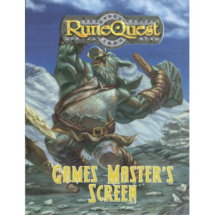 Games Master's Screen (jeu de rôles Runequest IV en VO) 002