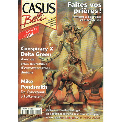 Casus Belli N° 104 (magazine de jeux de rôle) 001