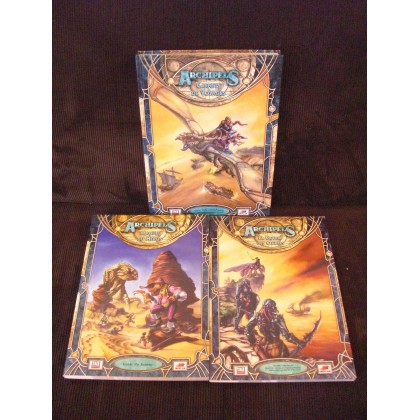 Archipels - Lot de 3 livres et suppléments (jdr d20 System) L019