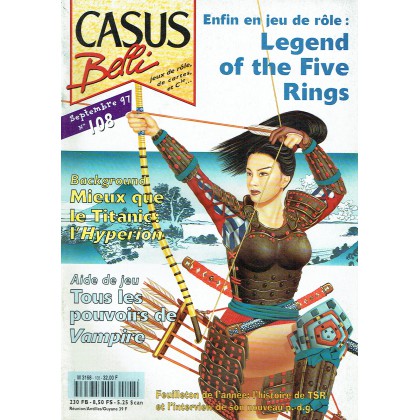 Casus Belli N° 108 (magazine de jeux de rôle) 002