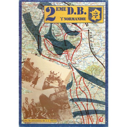 2ème D.B. "1" Normandie (wargame Jeux Descartes en VF) 001