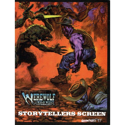 Werewolf The Wild West - Storytellers Screen (Ecran seul de jdr en VO) 001