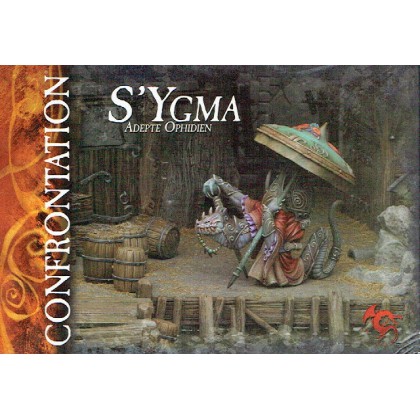 S'Ygma - Adepte Ophidian (boîte de figurine Confrontation) 001